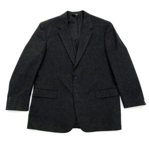 JOS A BANK Men's Cashmere Grey Blazer Jacket 46L